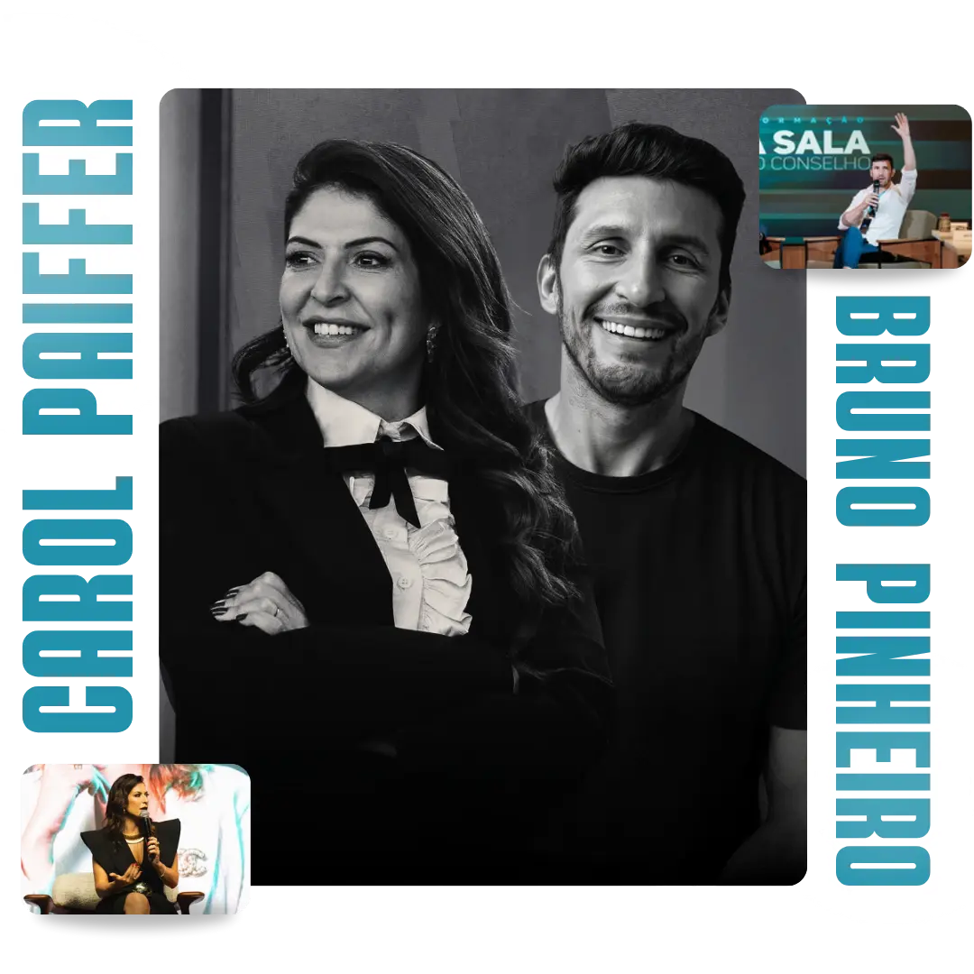 Carol Paiffer e Bruno Pinheiro